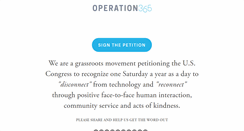 Desktop Screenshot of operation-365.org